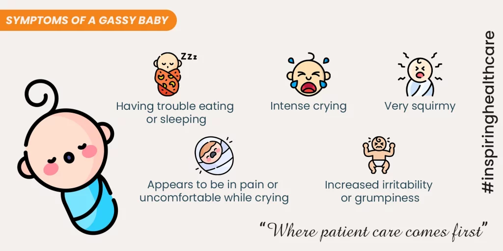  Symptoms of Gassy Baby  